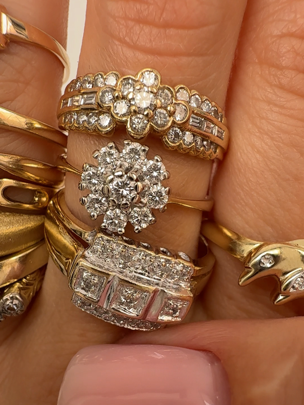 Diamond Halo Ring
