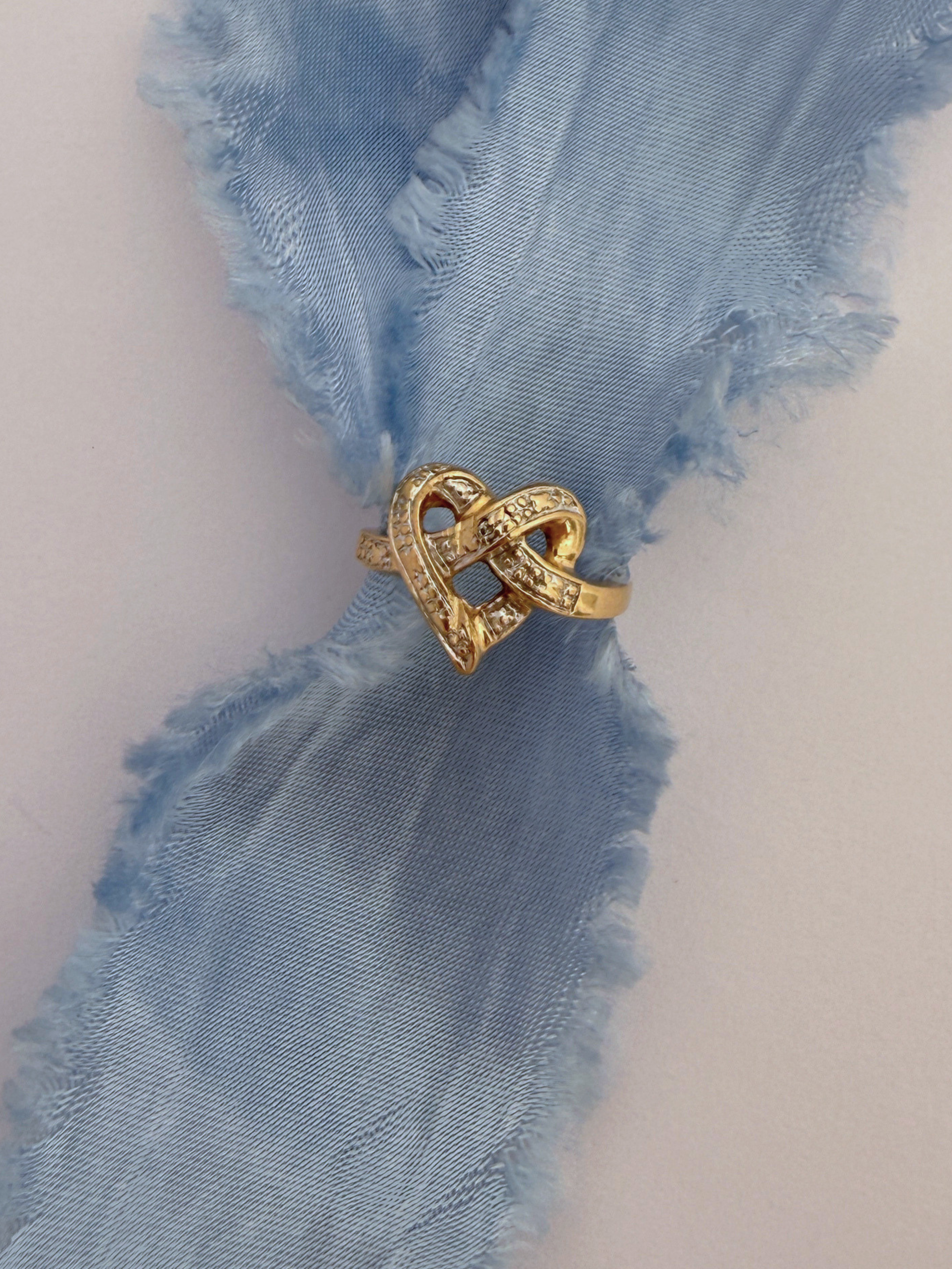 Love Knot Ring Vintage Gold