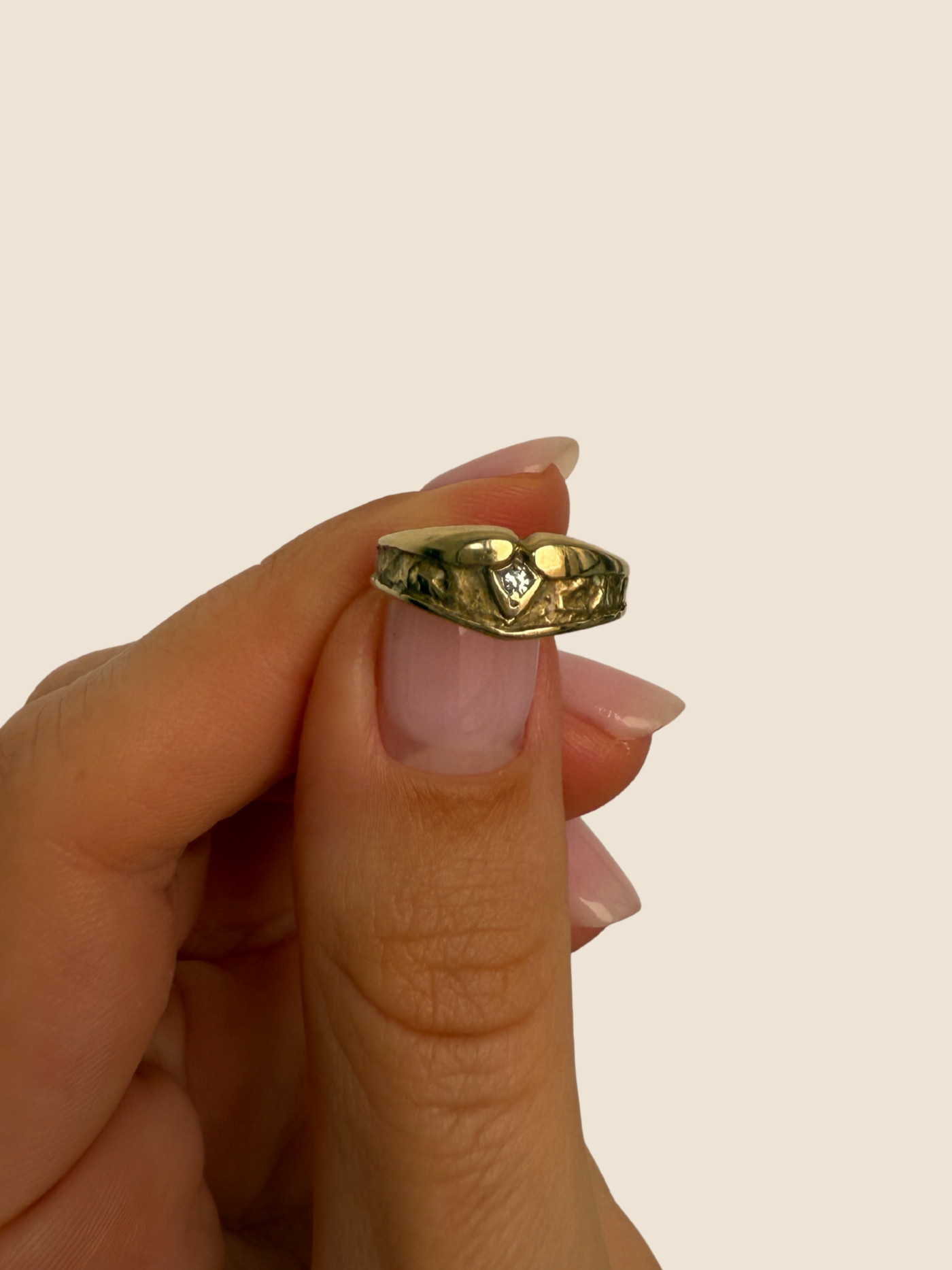 Pinky Ring Vintage Gold