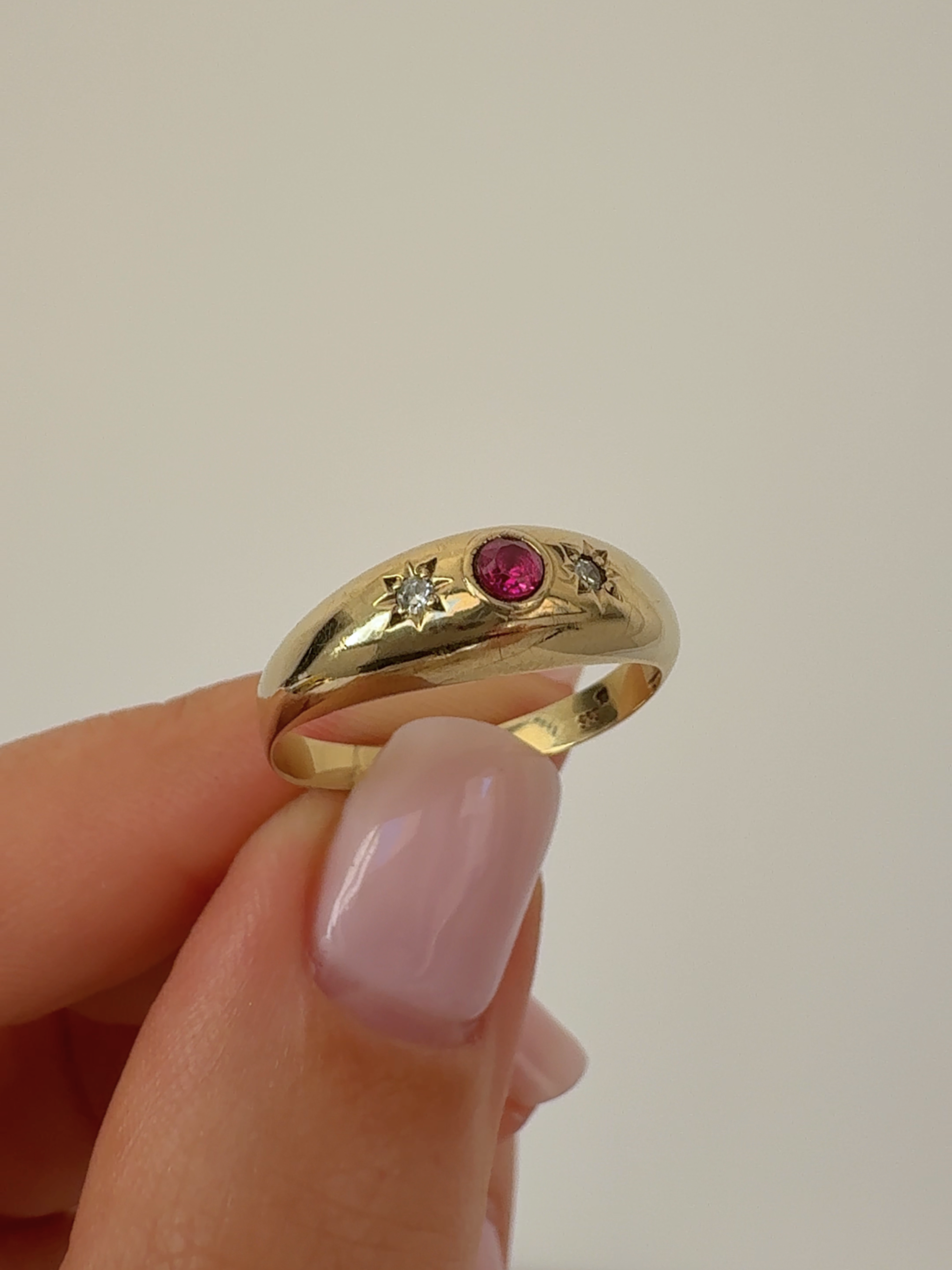 Gypsy Ring Vintage Gold