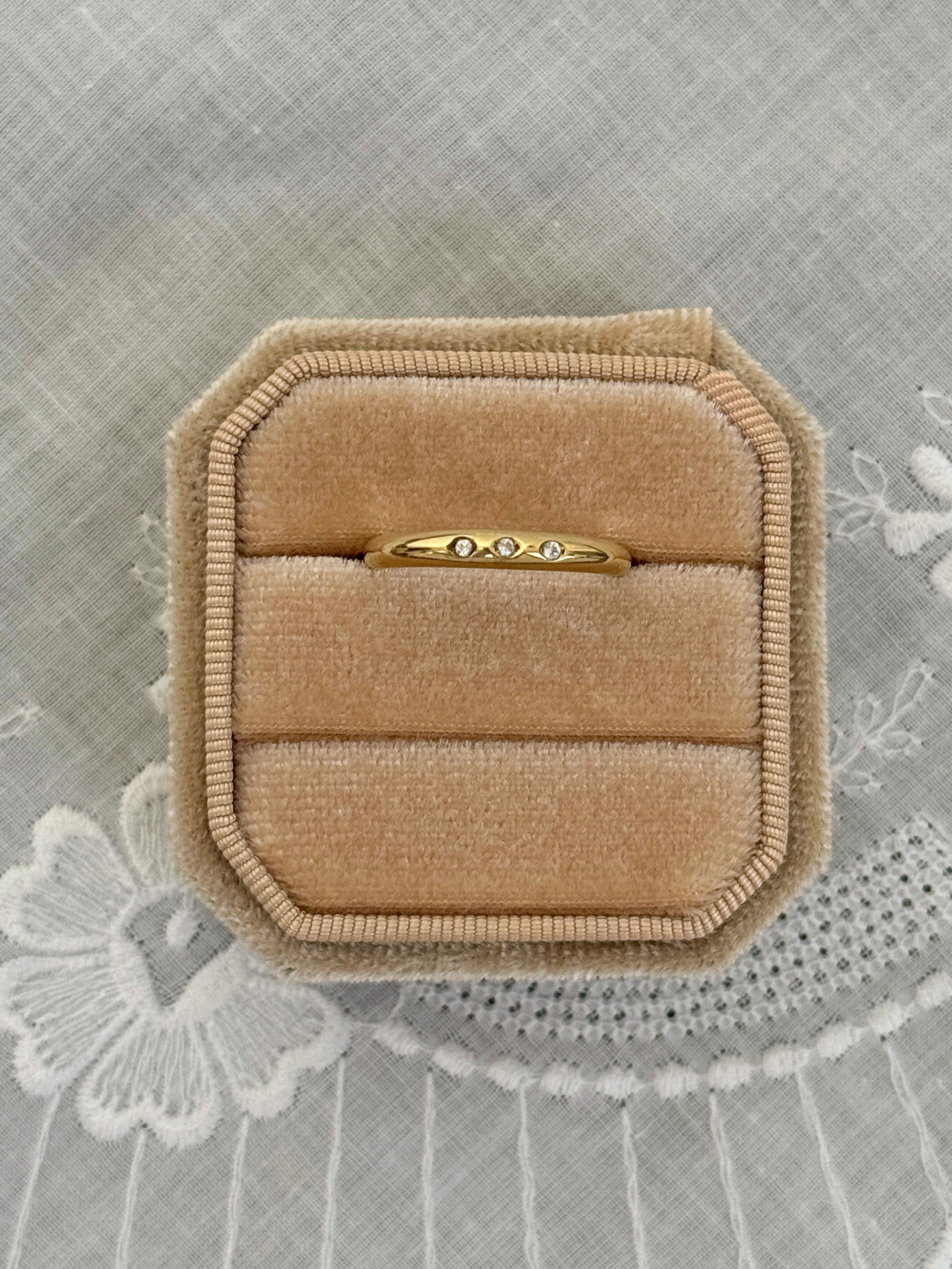 Dainty Gypsy Band 14k Vintage Gold