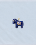 Horse Talisman Charm Lapis & Blue