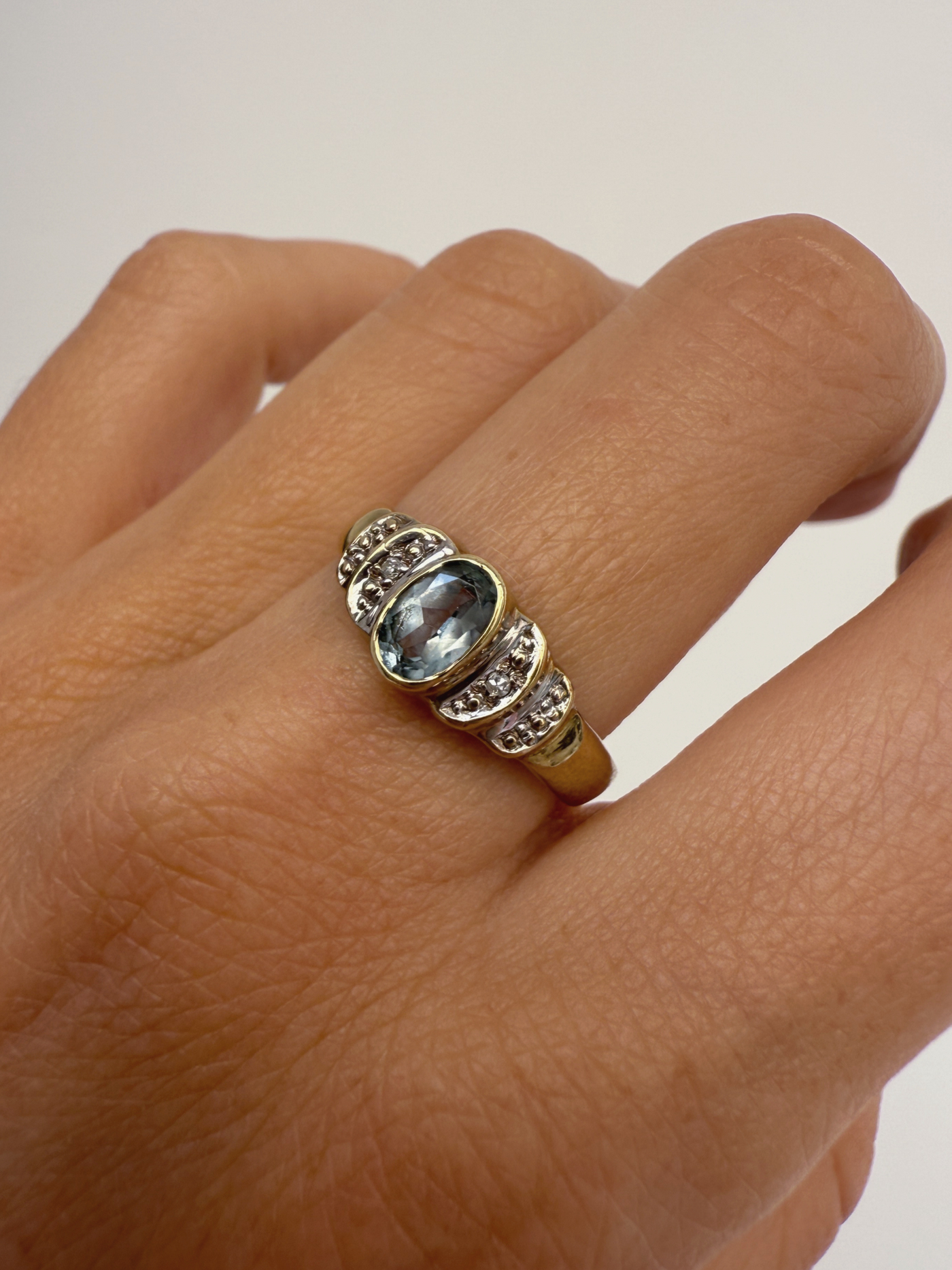 Cloud Ring Vintage Gold