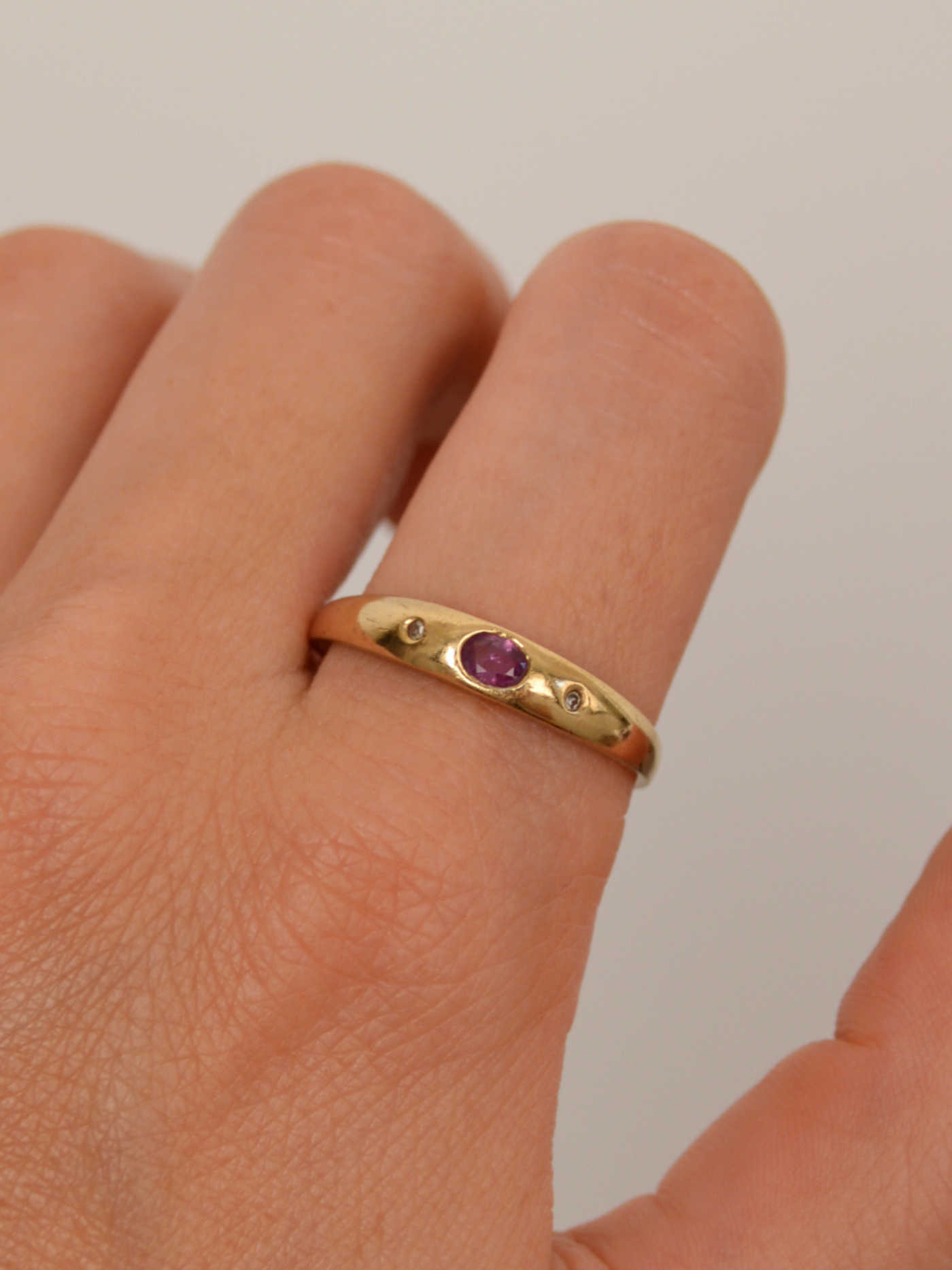 Ruby Gypsy Band Vintage Gold