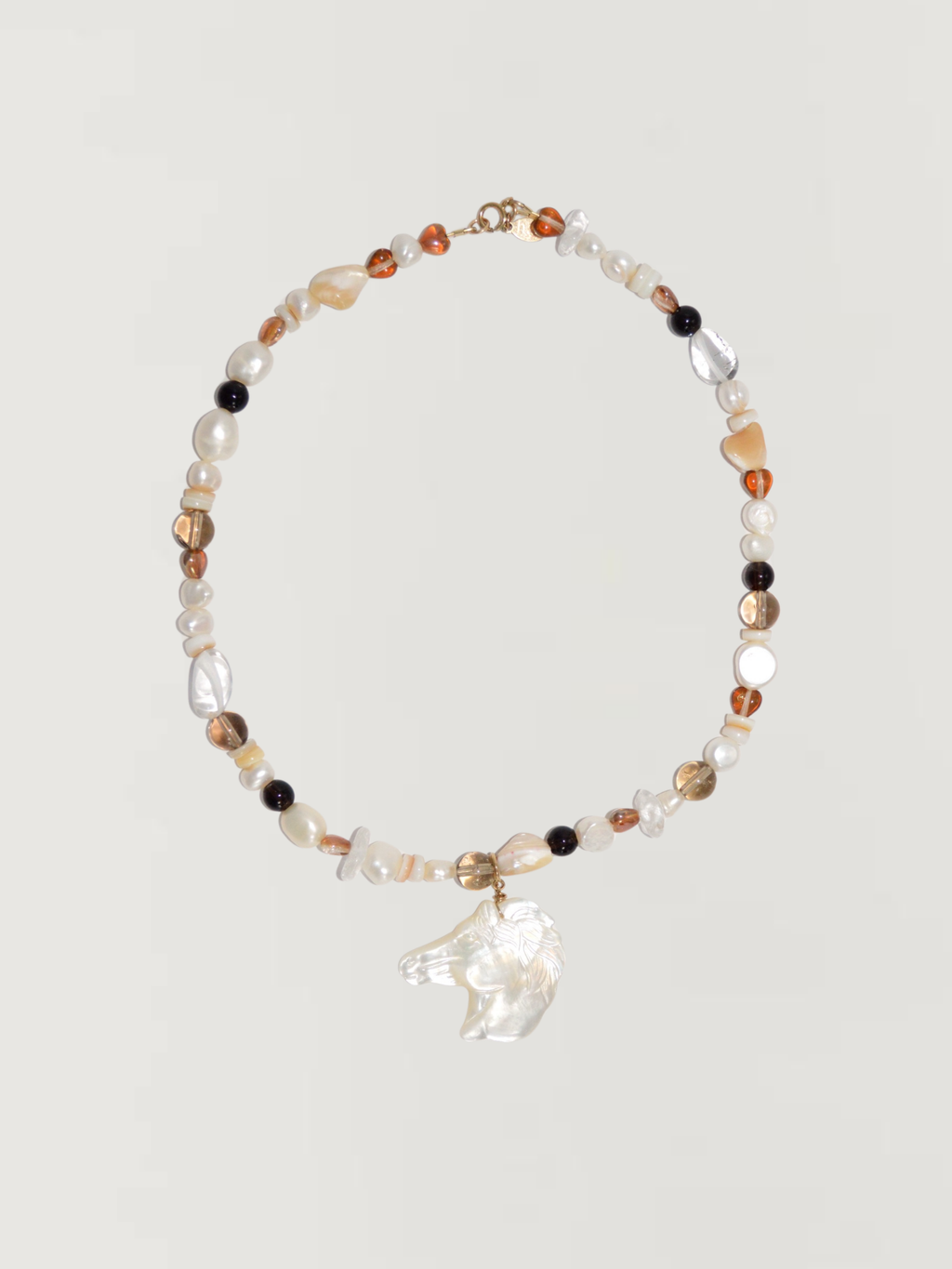 Pearly Pony Necklace