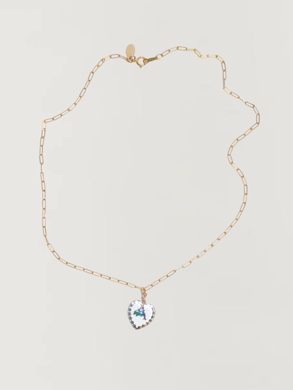 Crystal Dolphin Necklace