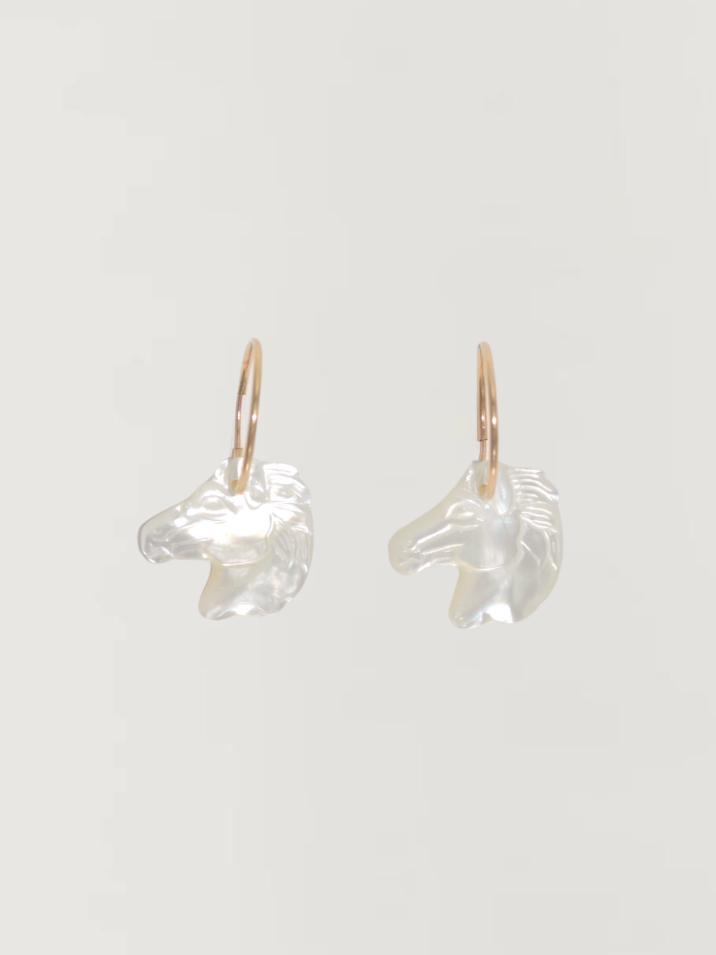 Pearly Pony Hoops