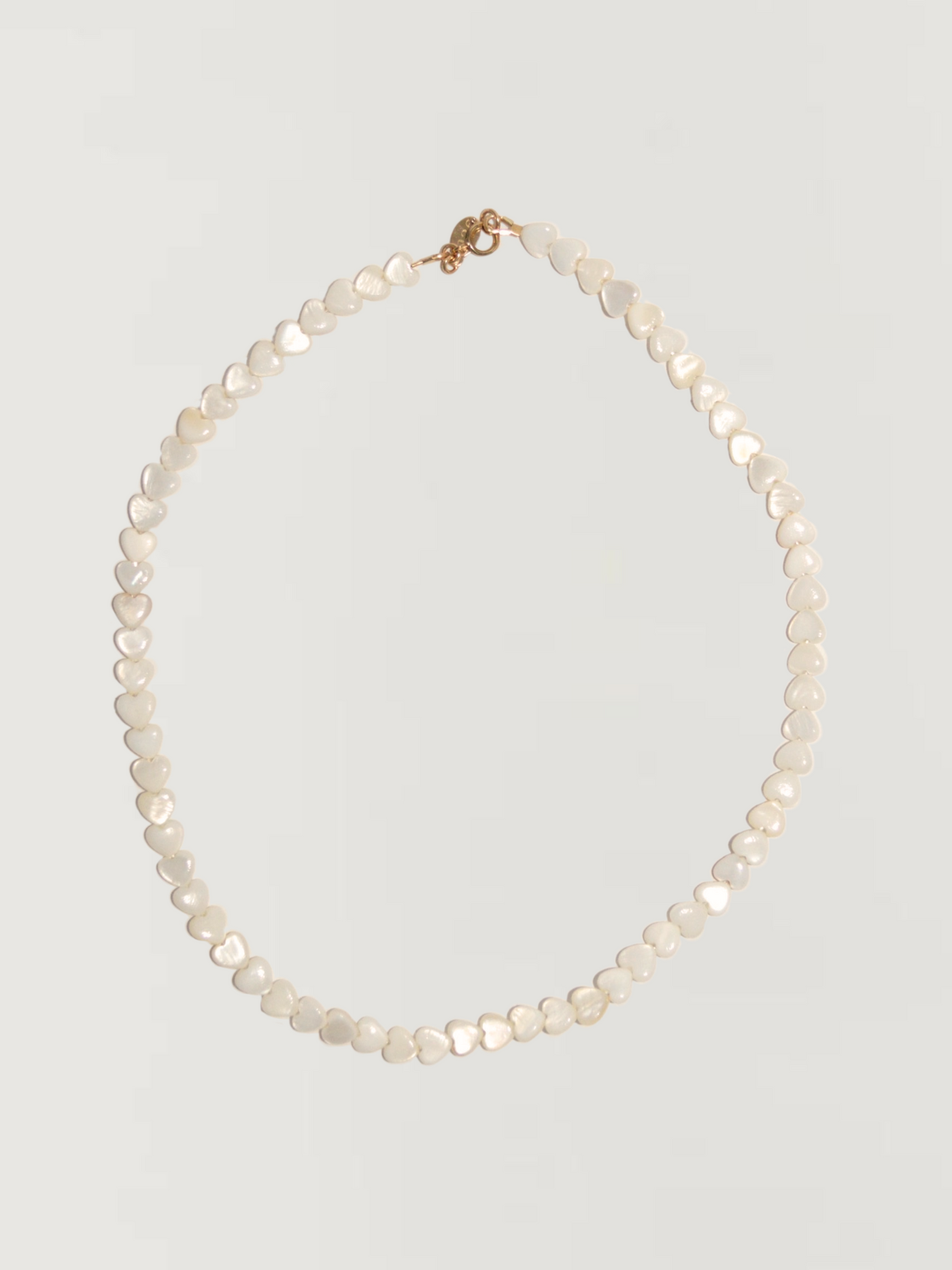 Pearly Heart Choker