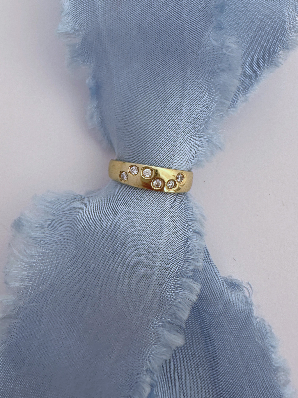 Starburst Ring Vintage Gold