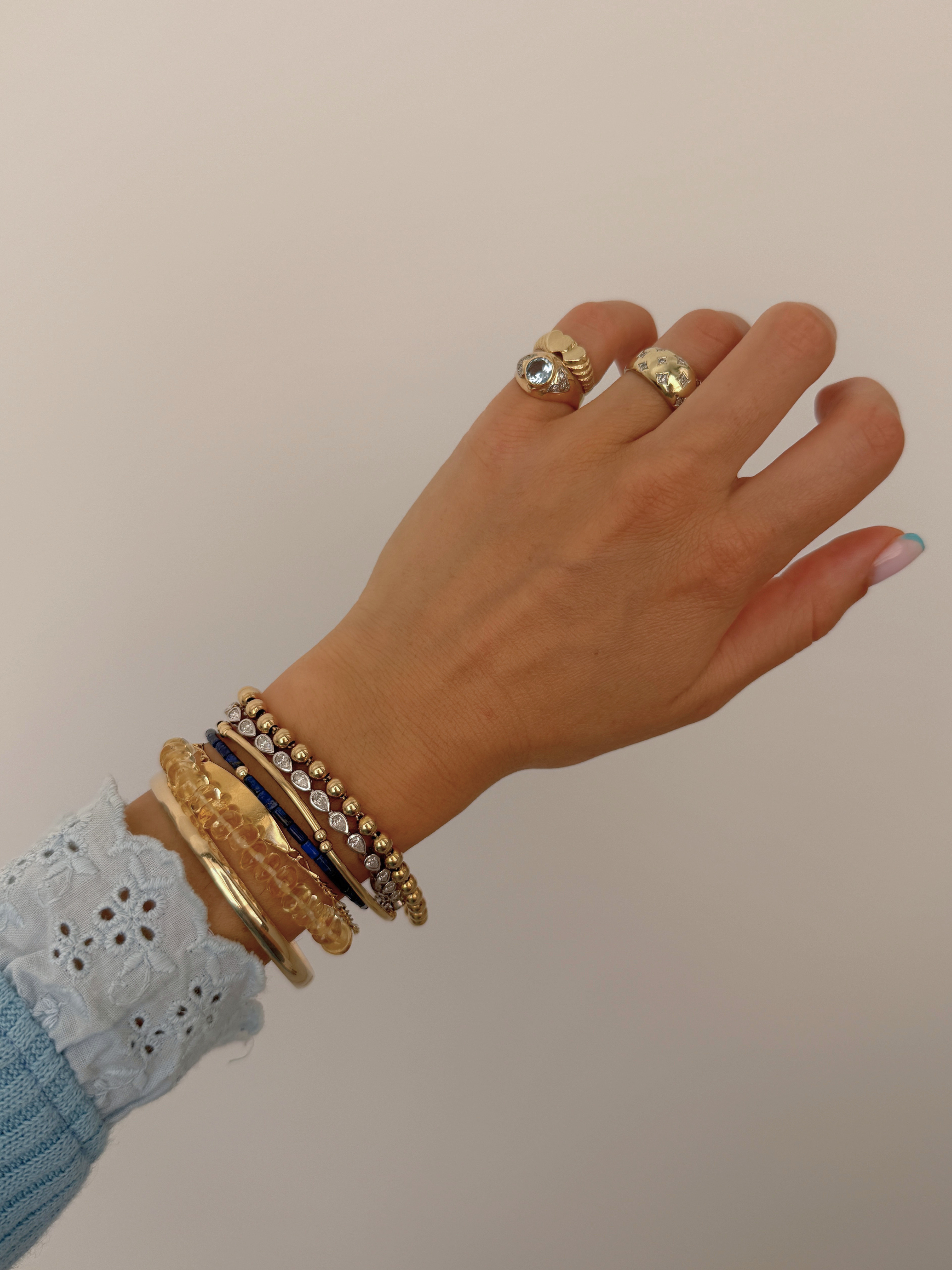 Dainty Lapislazuli Bracelet