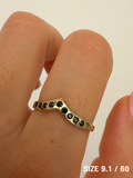 Vintage Gold Rings Size 60