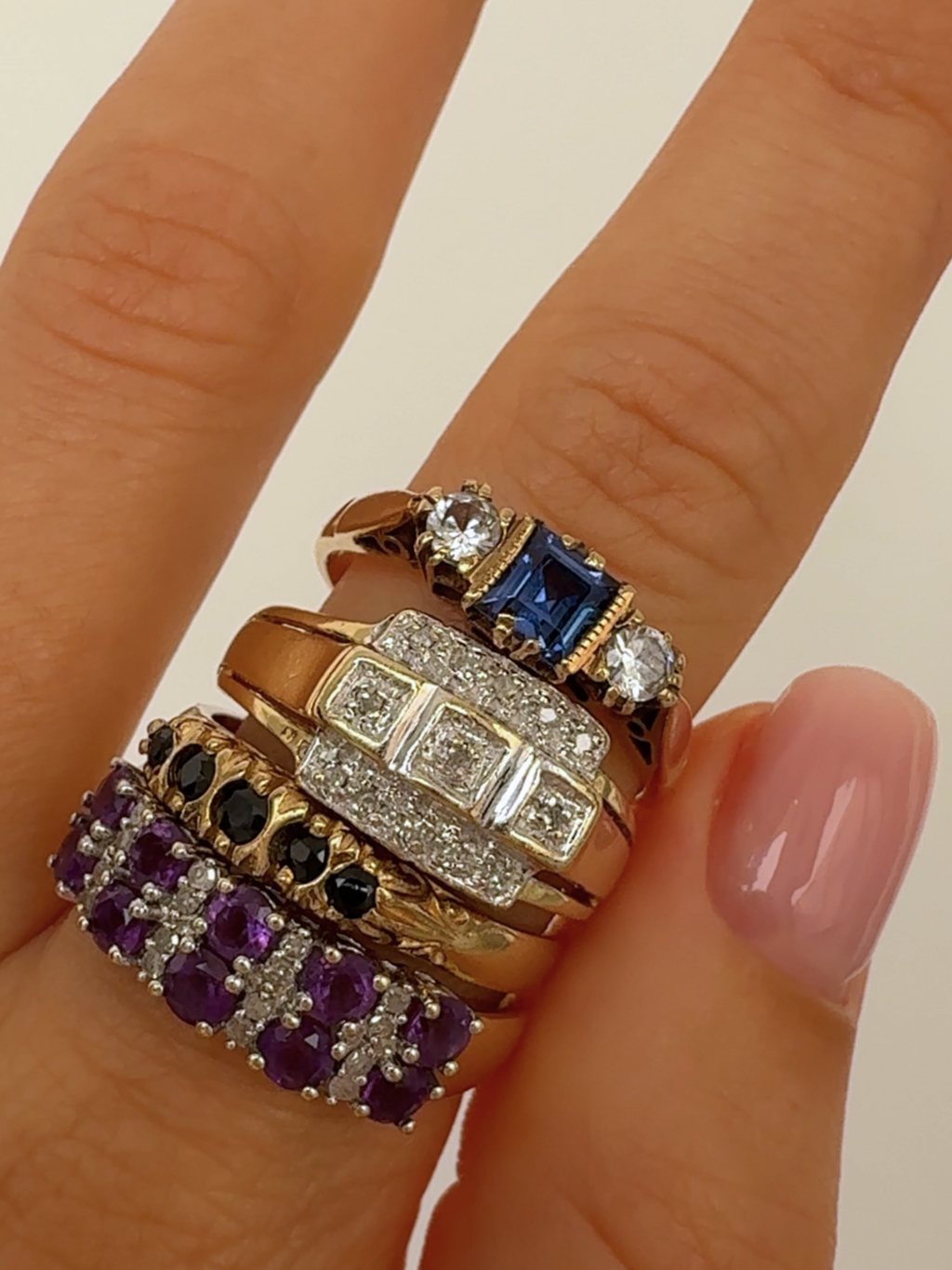 Blue Princess Ring