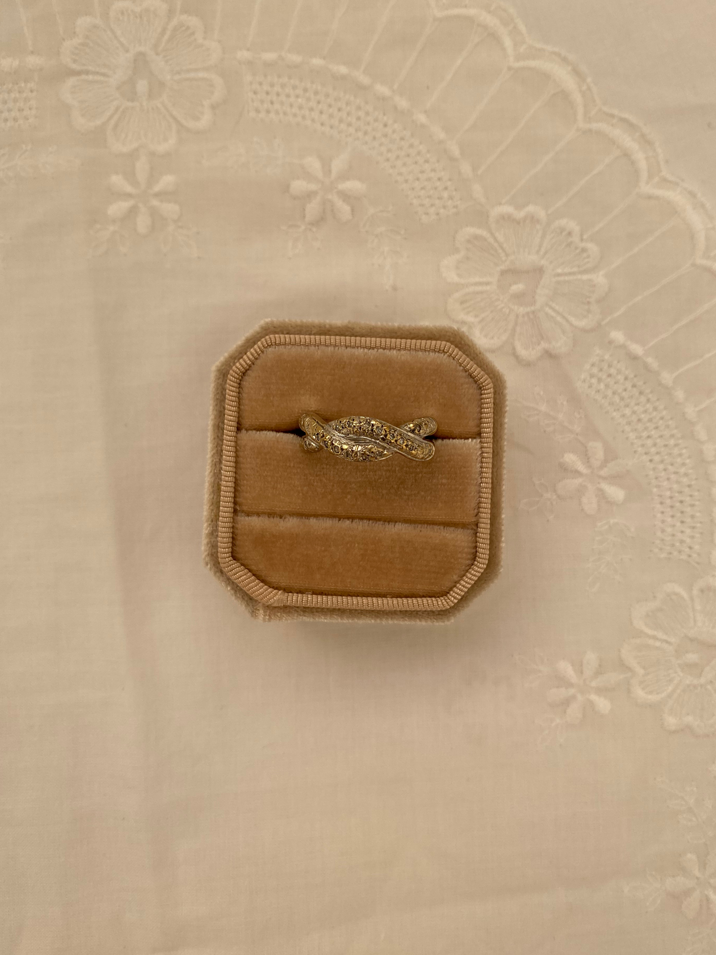Braided Ring Vintage Gold