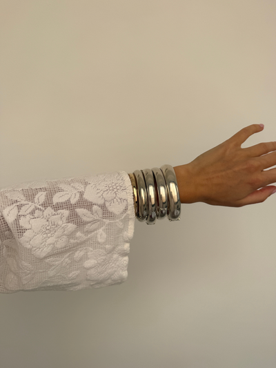 Solid Bangle Vintage Gold