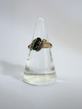 Emerald Ring Vintage Gold