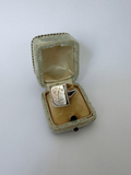 "LS" Signet Ring Vintage Silver