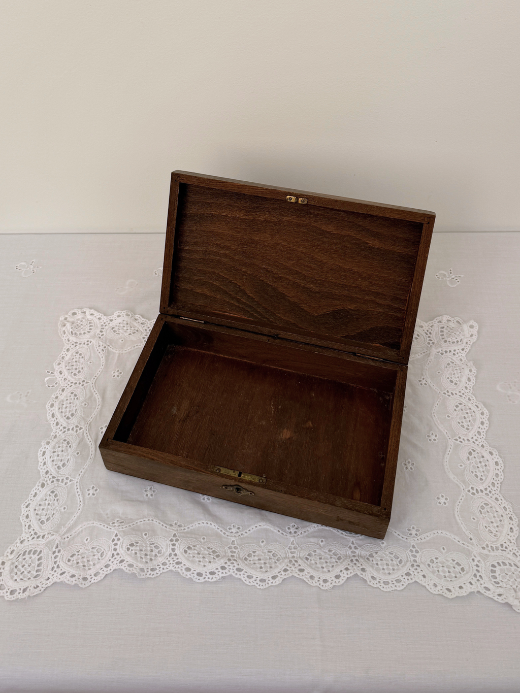 Wooden Pony Pair Jewelry Box