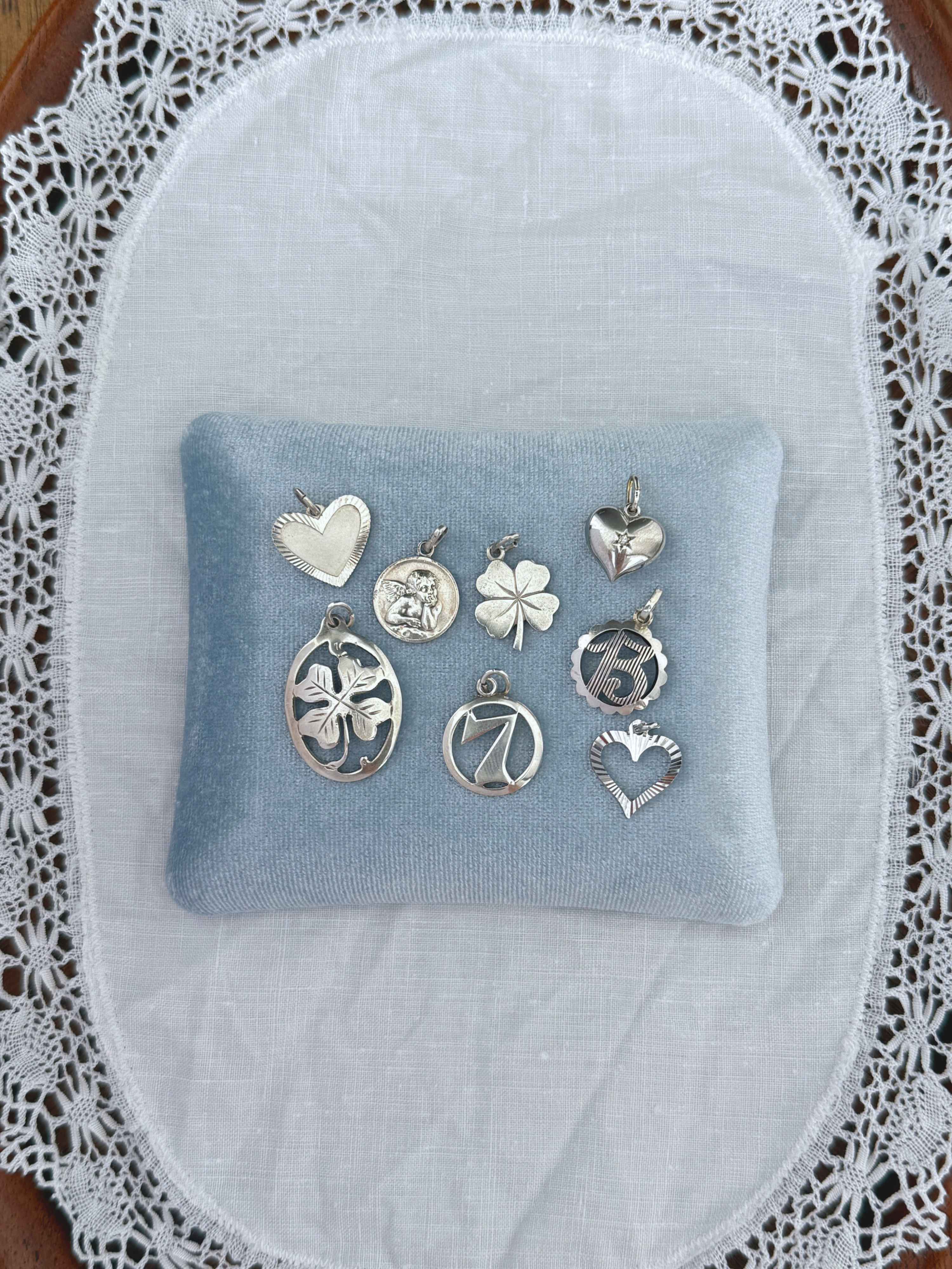 Love & Luck Charms Vintage Silver