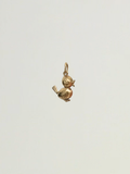Bird Charms Vintage Gold