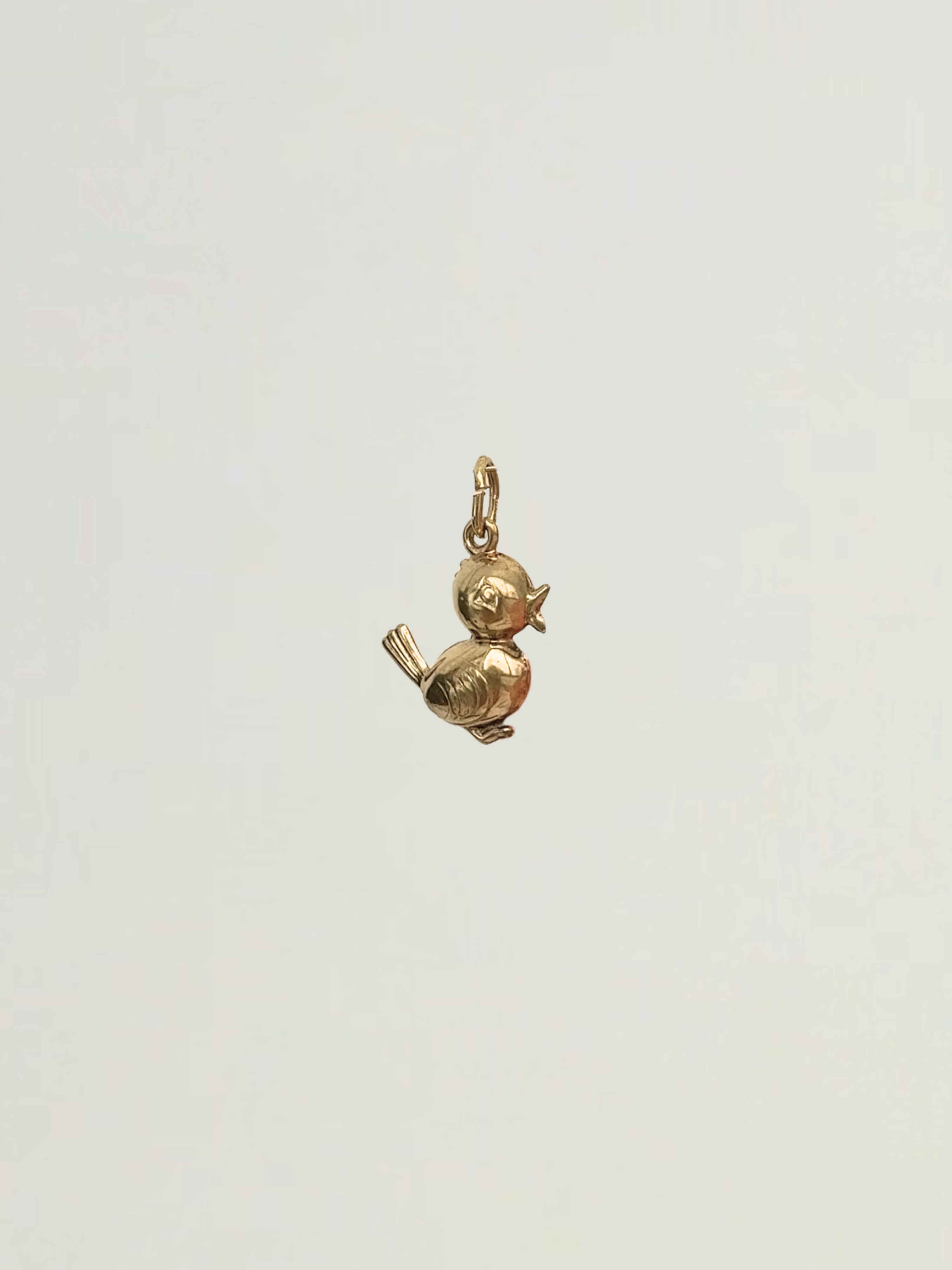 Bird Charms Vintage Gold