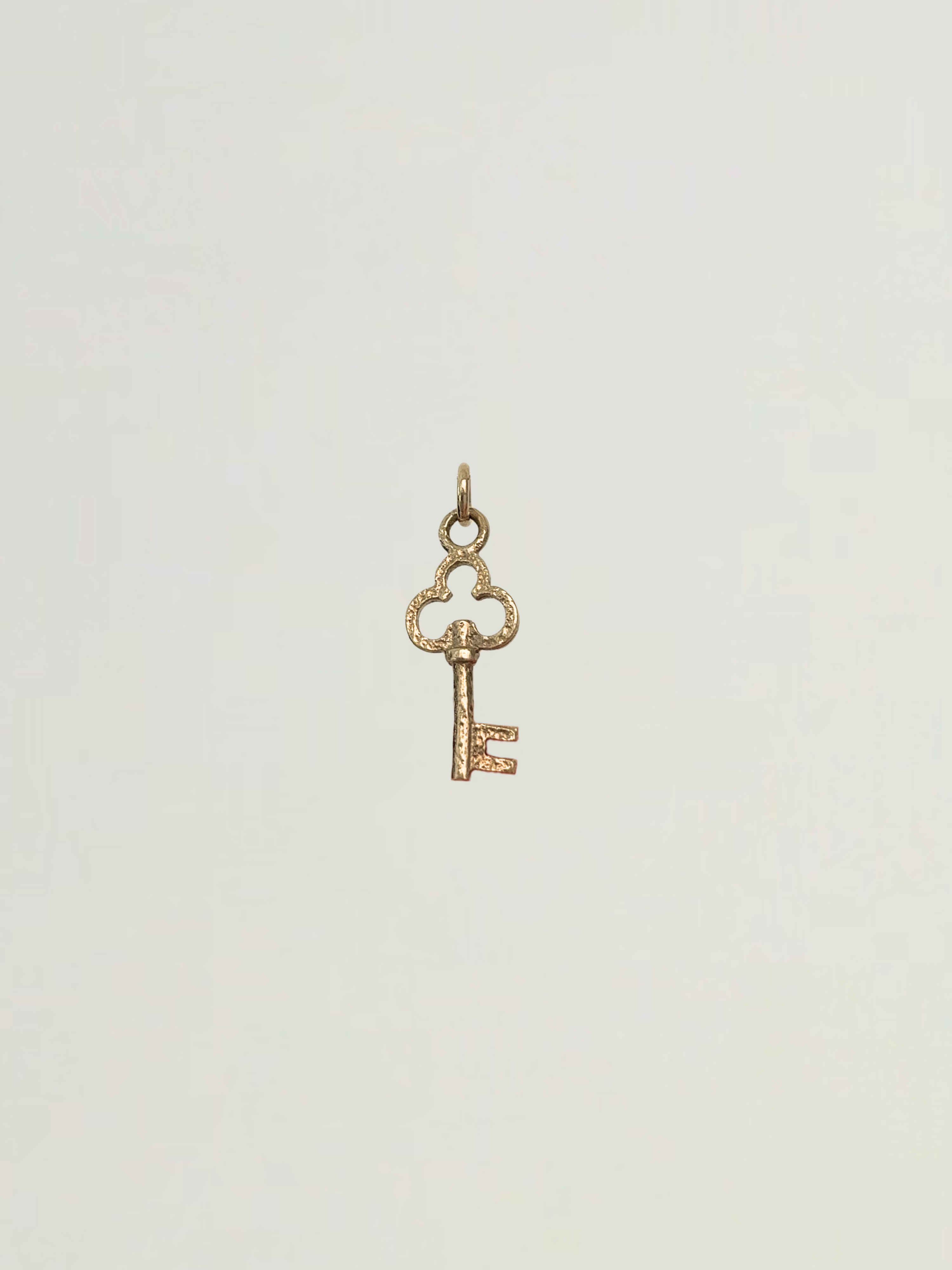Key Charms Vintage Gold