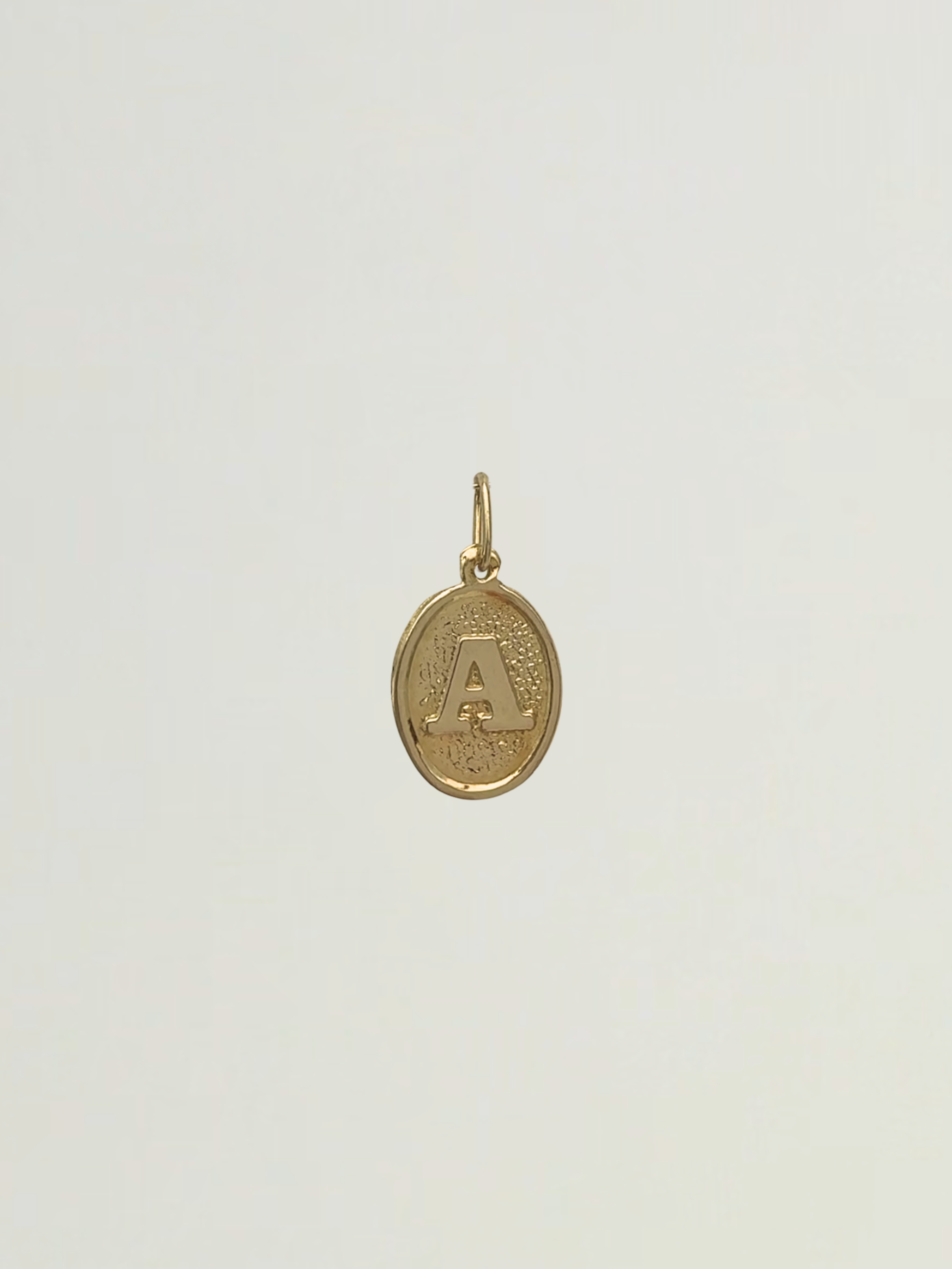 Initial Charms Vintage Gold