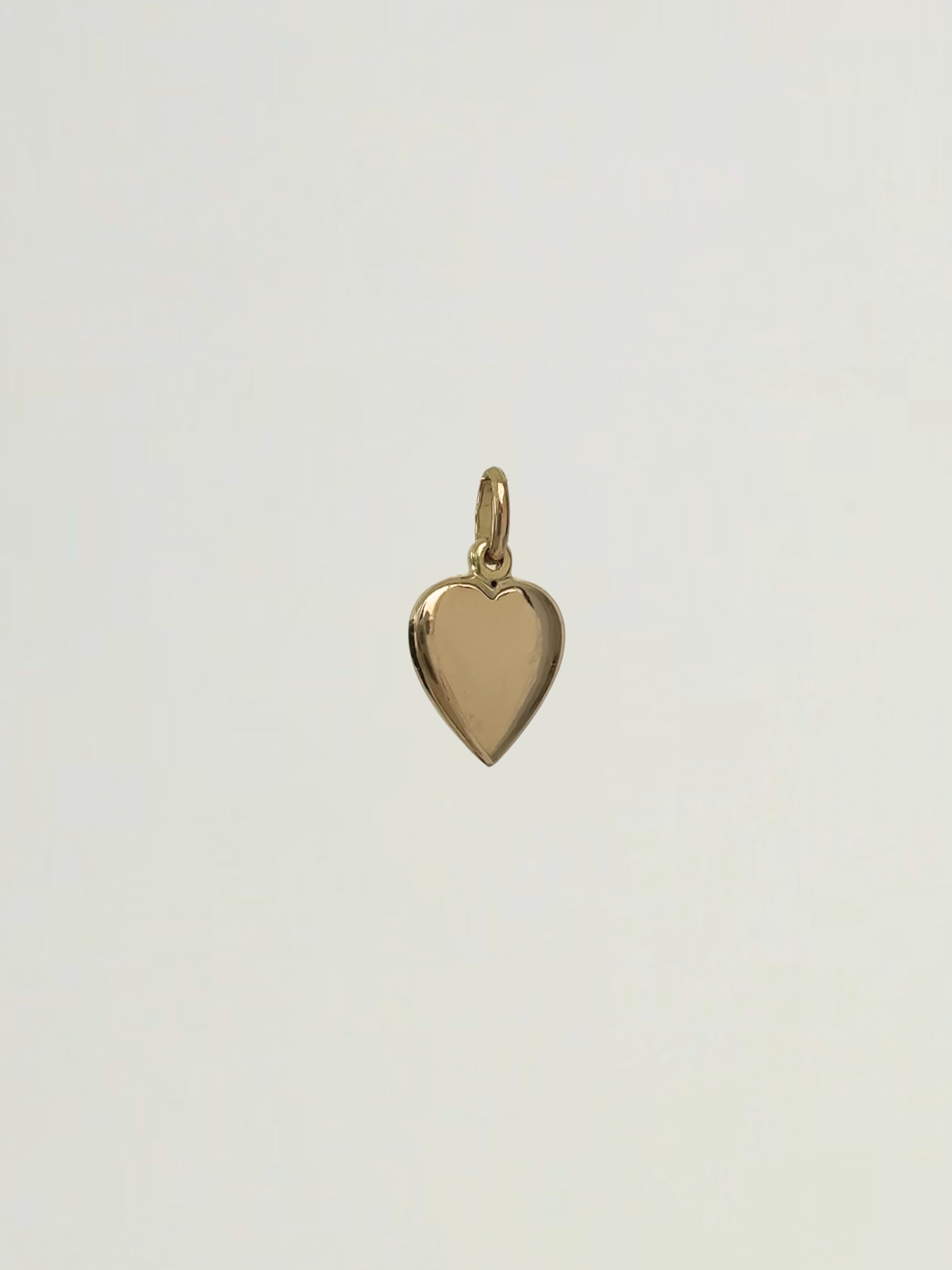 Heart Charms Vintage Gold