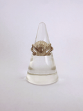 Shell Ring Vintage Silver