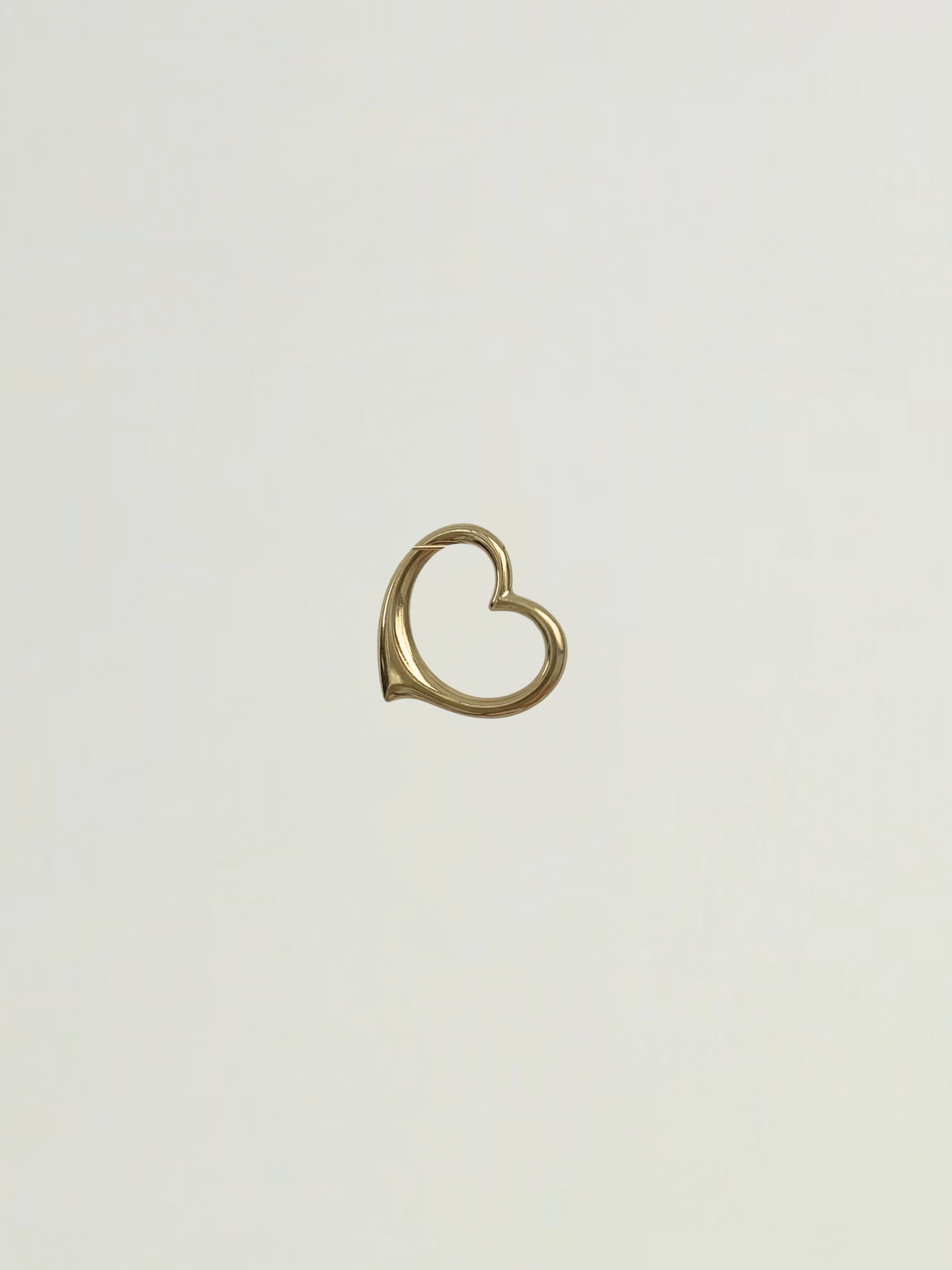 Heart Charms Vintage Gold