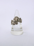 Adjustable Avon Heart Ring Vintage Silver