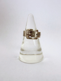 Buckle Ring Vintage Silver