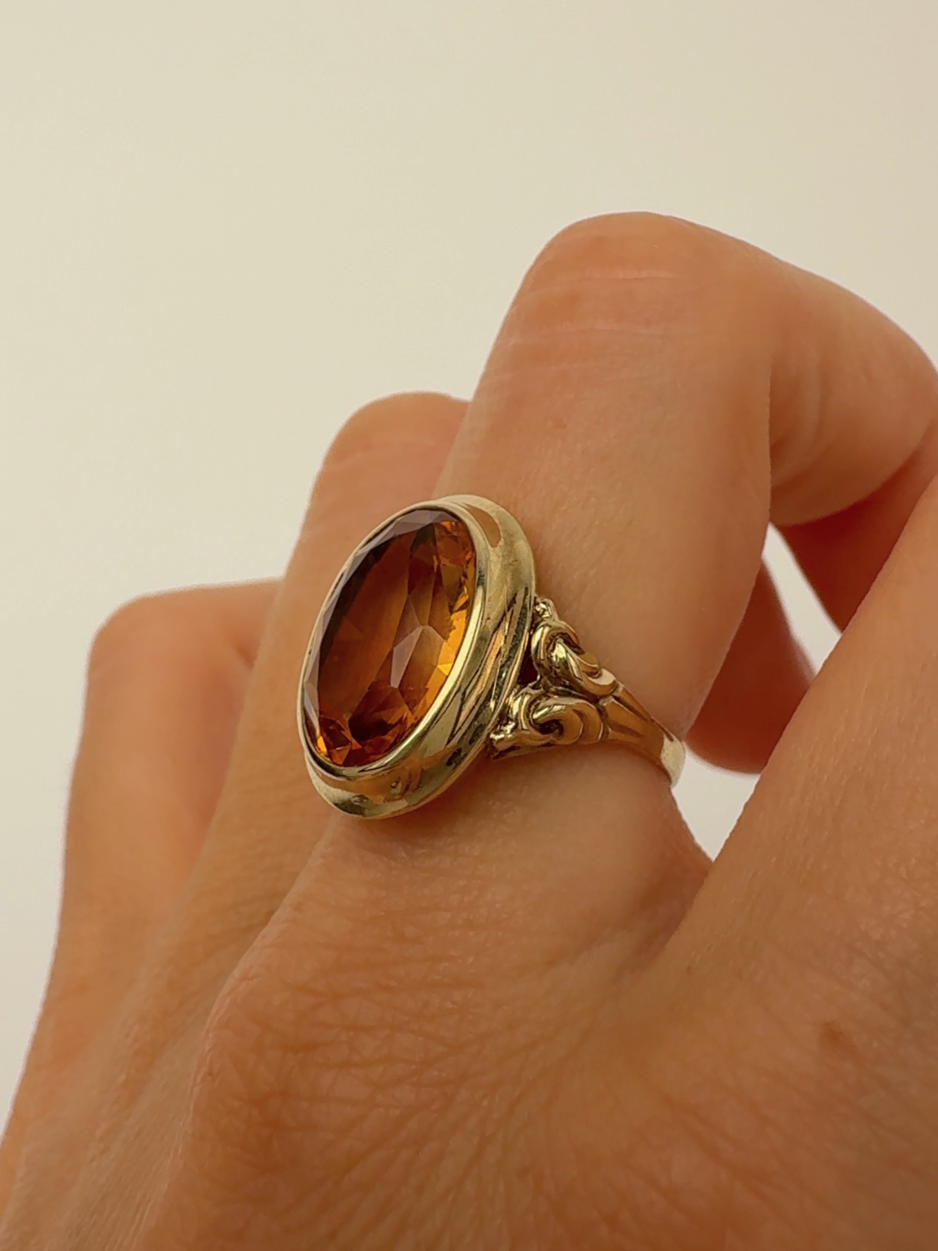 Vintage Gold Rings Size 51