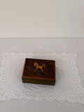 Wooden Pony Jewelry Box Small