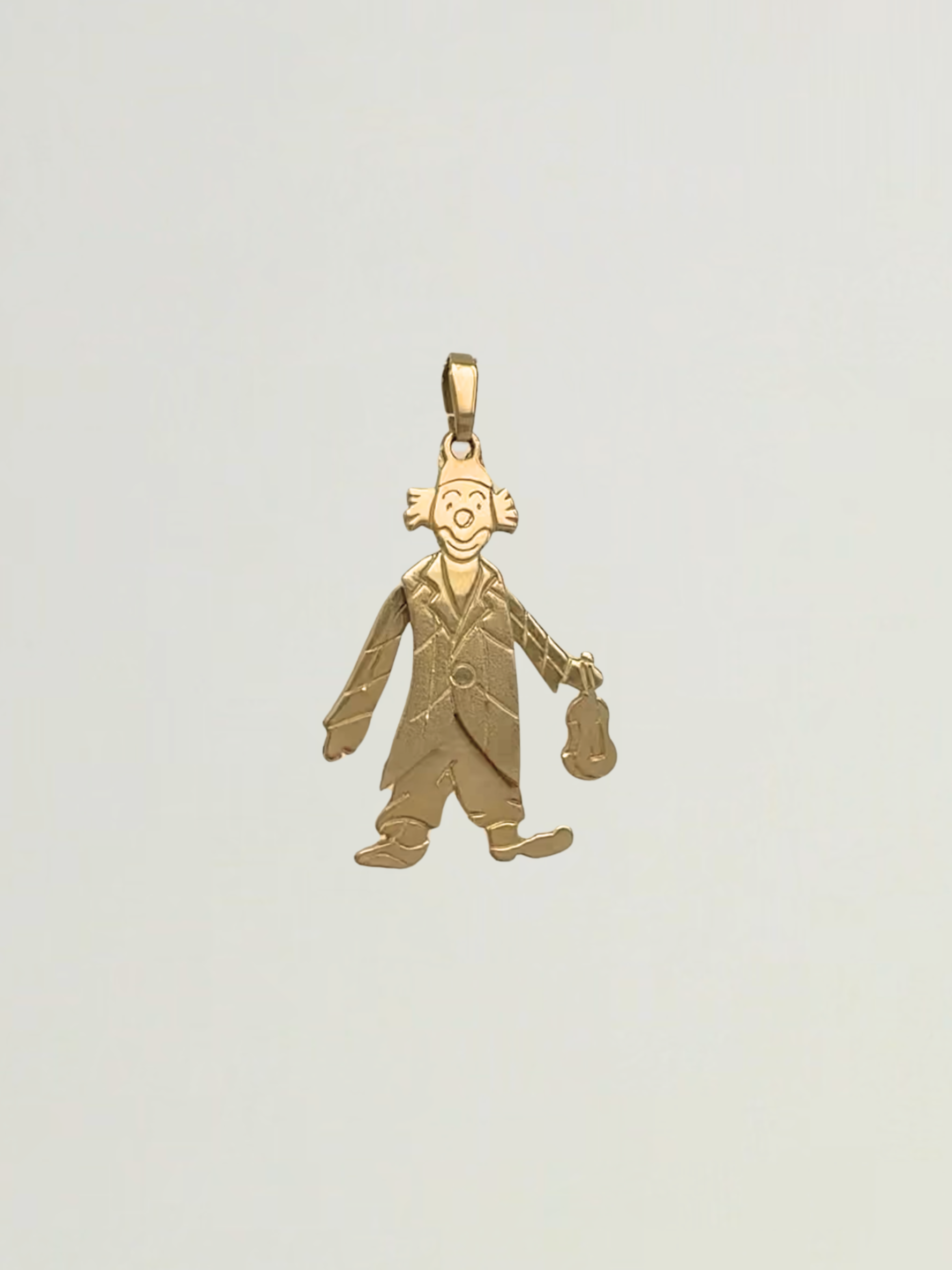Clown Charms Vintage Gold