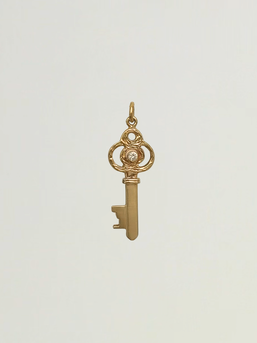 Key Charms Vintage Gold