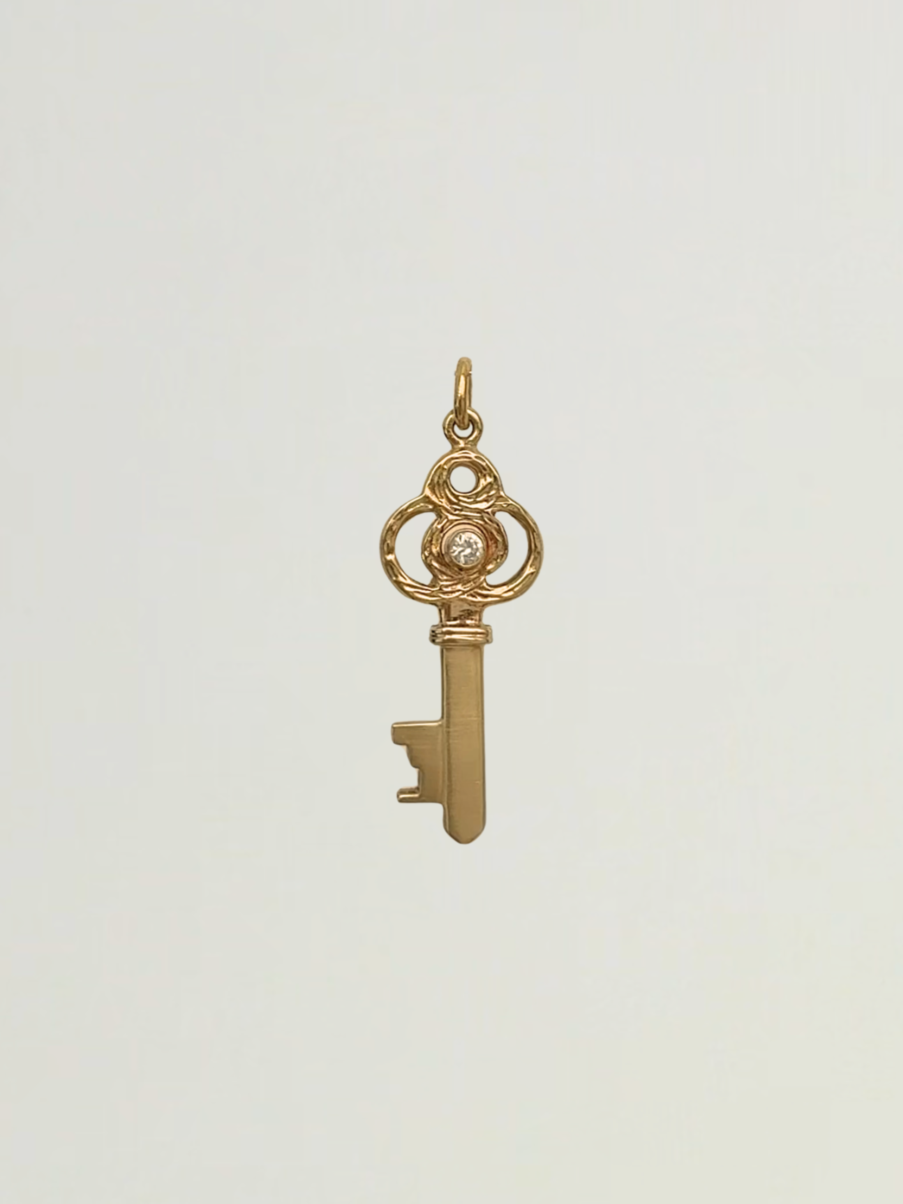Key Charms Vintage Gold