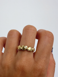 Hearts Ring 14k Vintage Gold