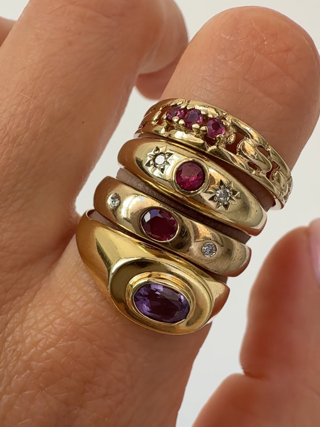 Gypsy Ring Vintage Gold