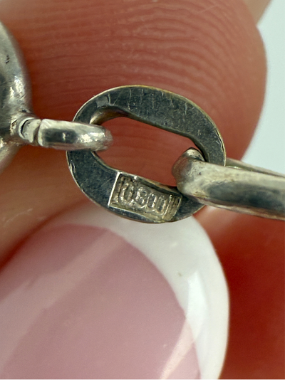 Mariner Chain Bracelet Vintage Silver