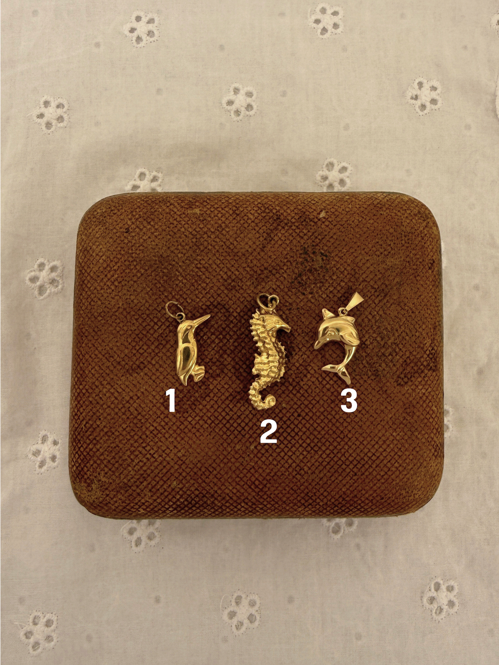 Animal Charms Vintage Gold