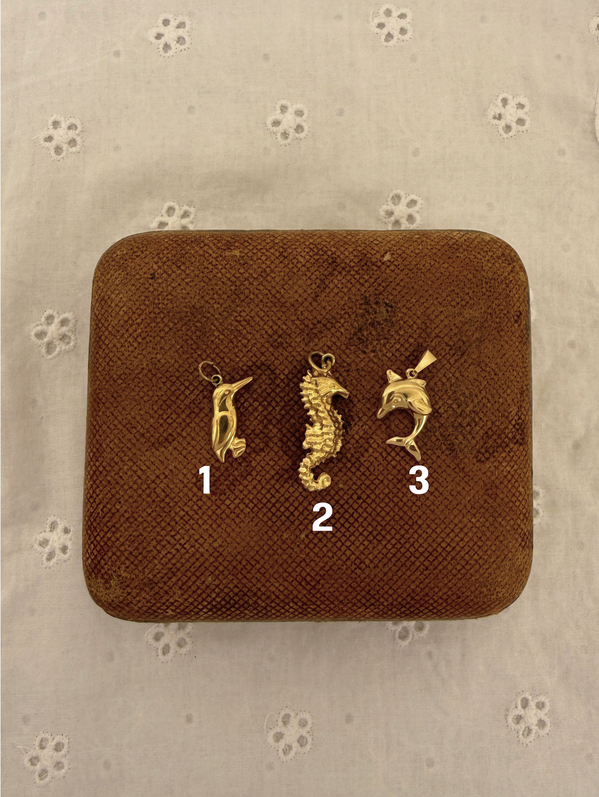 Animal Charms Vintage Gold
