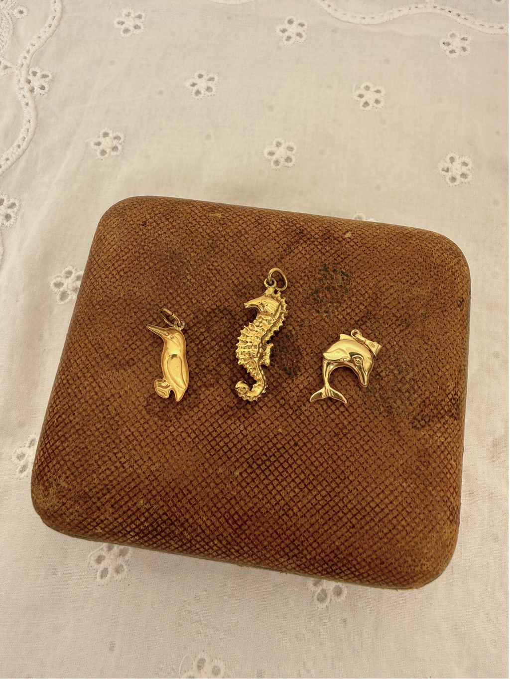 Animal Charms Vintage Gold