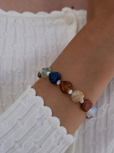 Gems Heart Bracelet
