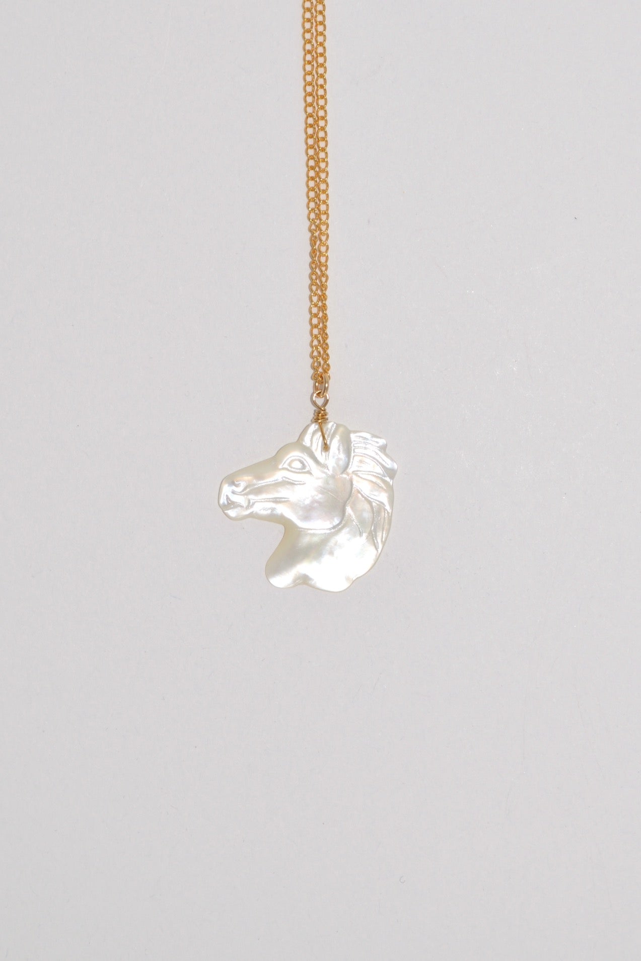 Pearly Pony Necklace