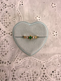 Emerald Bezel Ring