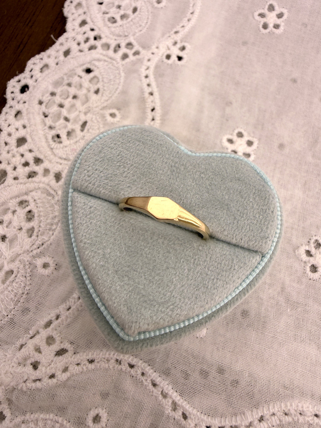 Hexagon Signet Ring