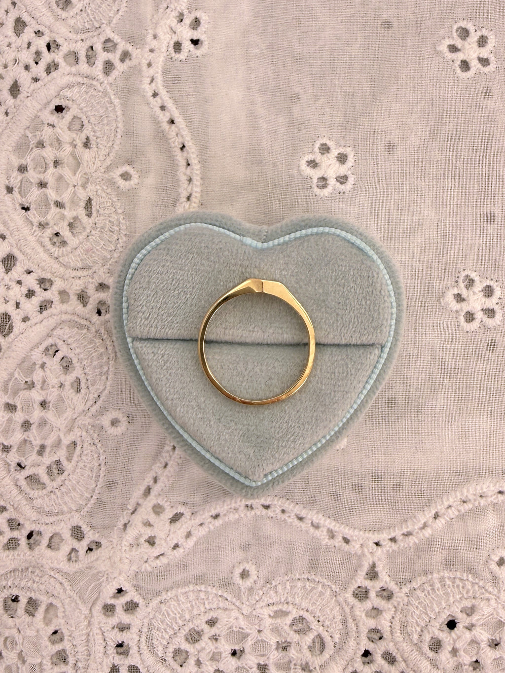 Hexagon Signet Ring