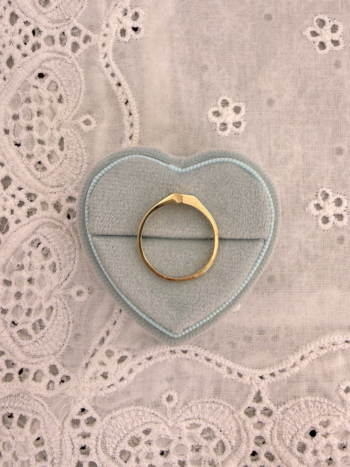 Hexagon Signet Ring
