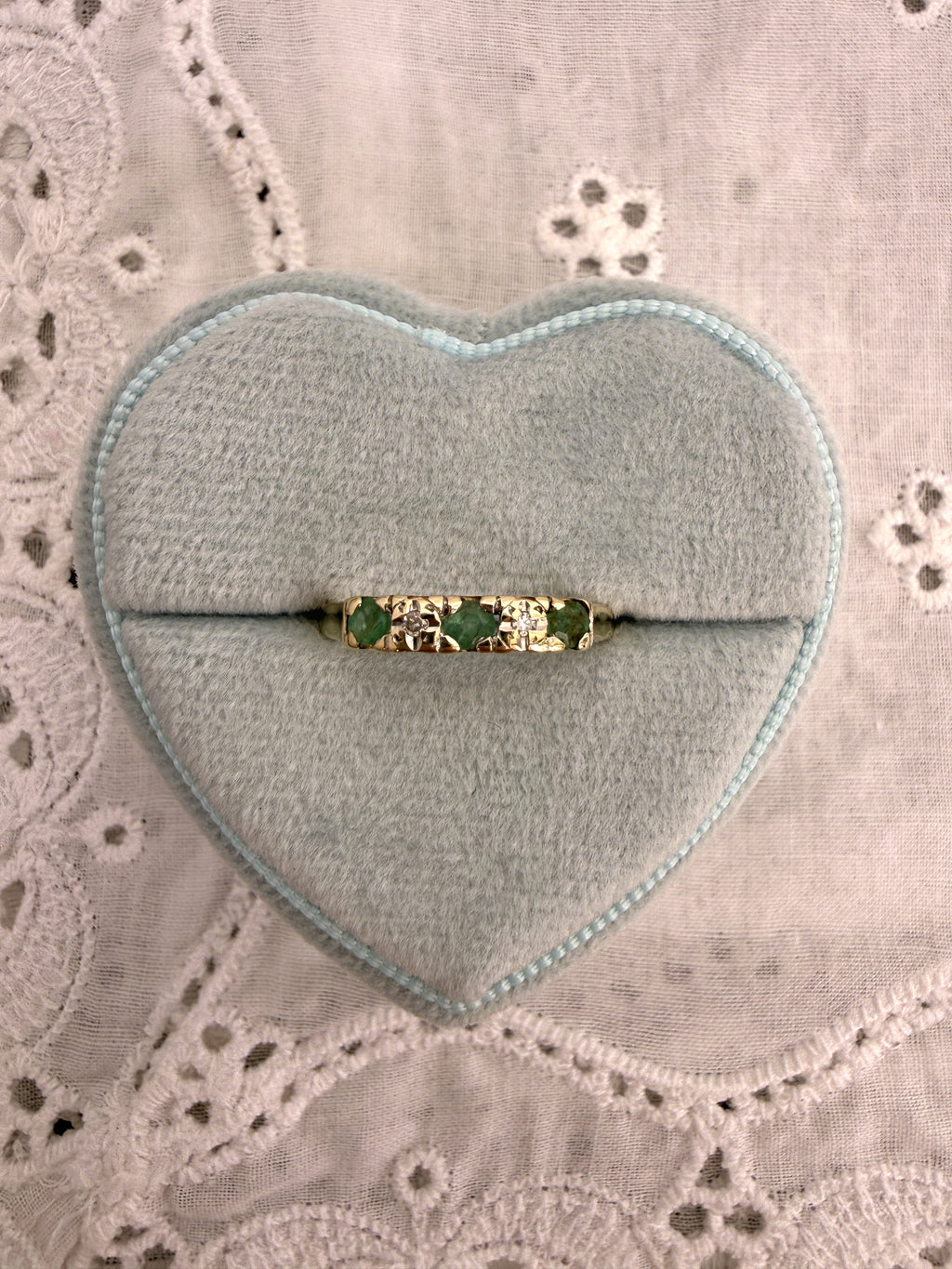 Emerald and Diamond Band