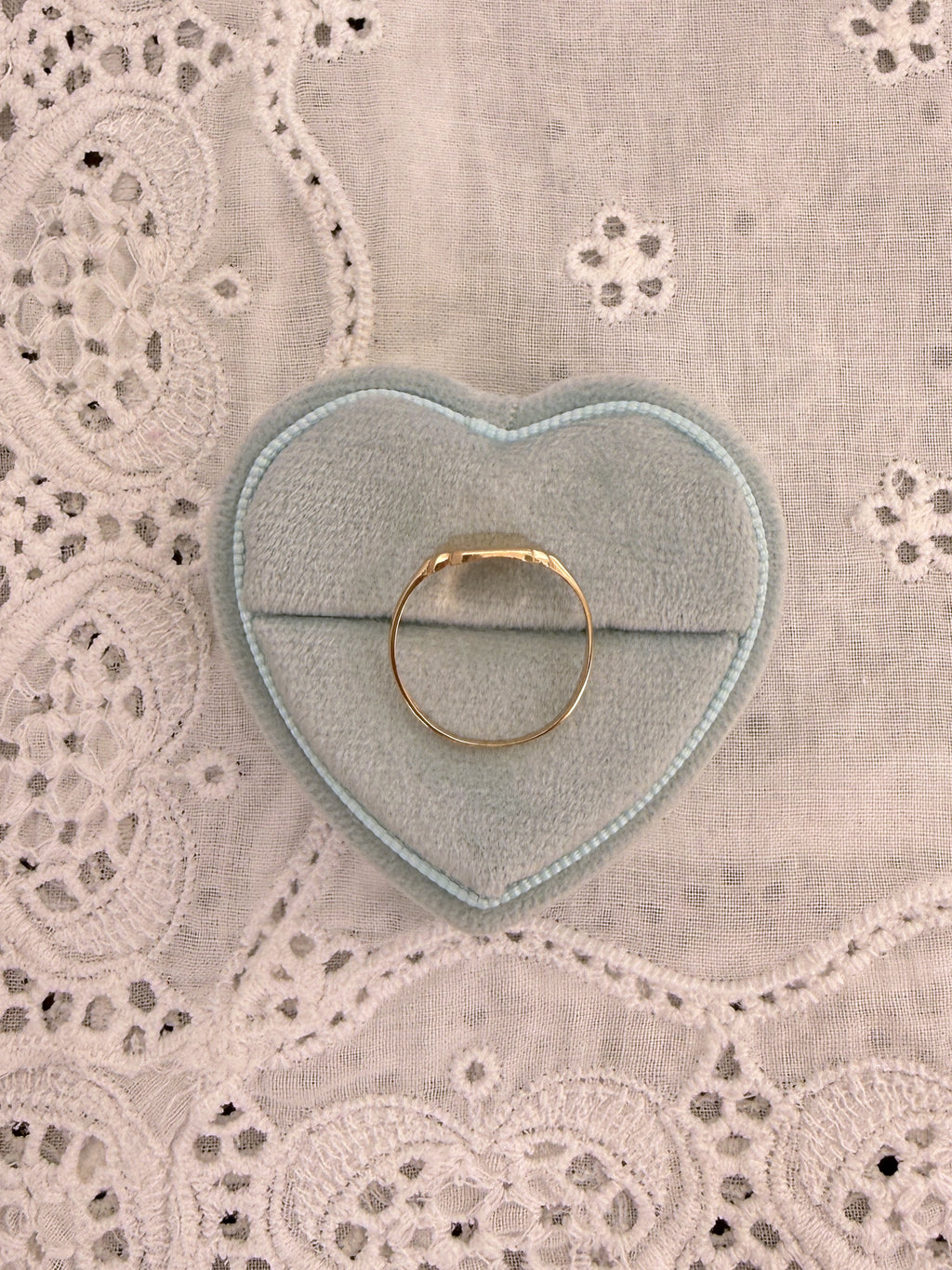 Rectangle Signet Vintage Ring